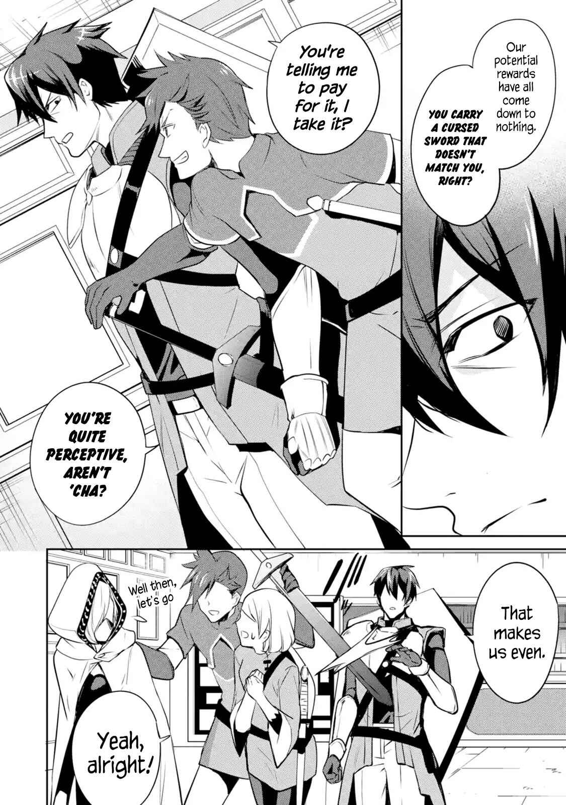 The Labyrinth Raids of the Ultimate Tank ~The Tank Possessing a Rare 9,999 Endurance Skill was Expelled from the Hero Party~ Chapter 1.2 9